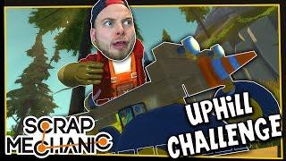 Scrap Mechanic  MOUNTAIN CLIMB CHALLENGE Vs AshDubh  3  Gameplay [upl. by Ignacius]