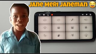 Jane Meri Janeman Instagram Viral Reel Song Remixed on Walk Band [upl. by Halbeib]