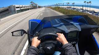 POV Drive in the 2021 Slingshot along the beach  Slingshot [upl. by Oal967]