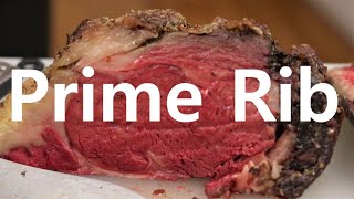 Prime Rib  Reverse Sear amp Dry Brine  Feasted [upl. by Atnauqahs]