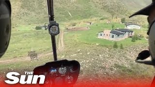 What a helicopter crash looks like from inside [upl. by Letniuq]