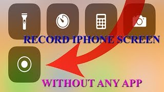 Record your Iphone Screen without any External Appریکۆردی شاشەی ئایفۆن بەبێ بەرنامە [upl. by Chamberlain7]