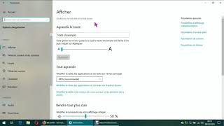 Windows 10881 afficher en permanence les barres de défilement tuto FR [upl. by Aneed]