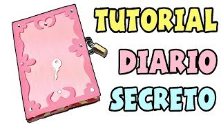 📔 Cómo hacer un diario secreto 🔑 [upl. by Nired]