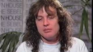 ANGUS YOUNG INTERVIEW ON MTV AUSTRALIA 1988 ACDC [upl. by Kellsie]