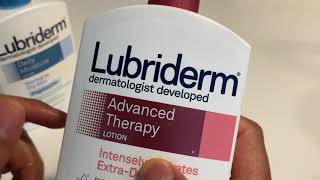 Lubriderm Lotion – Daily Moisture Formula vs Advance Therapy Formula [upl. by Filemon203]