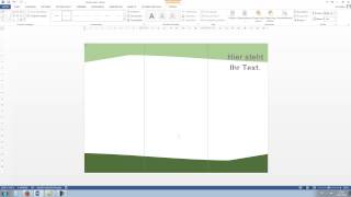 Flyer erstellen in Microsoft Word HD Tutorial German Deutsch [upl. by Eillen]