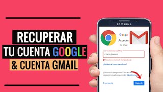 MÉTODO final para RECUPERAR cuenta Gmail Google  Aquí 5 Métodos para la solución 📲 [upl. by Tranquada240]