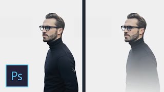 How To Make Fading Gradient Transparent Effect  Photoshop Tutorial [upl. by Vola]