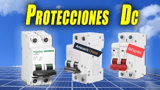 ⚠️PROTECCIONES DC SOLAR FOTOVOLTAICA [upl. by Eniamzaj845]