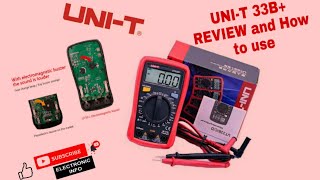 UNIT UT33B Multimeter Unboxing amp Testing [upl. by Wessling83]