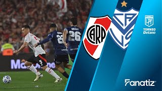 River Plate 11 Velez Sarsfield  Game Highlights  TorneoBetano 2024 [upl. by Melborn172]