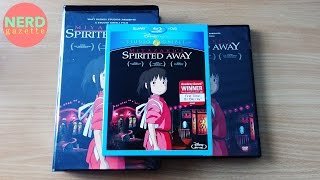 Studio Ghibli Spirited Away Bluray  DVD Unboxing amp Review [upl. by Gem]