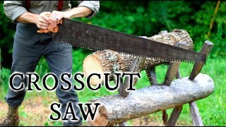 RESTORING A CROSSCUT SAW [upl. by Legnalos]