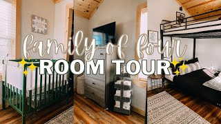 BEDROOM TOUR  Family of 4 in ONE BEDROOM [upl. by Waiter]