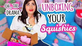 Unboxing YOUR Squishy Packages  Squishy Makeover Candidates [upl. by Eruot847]