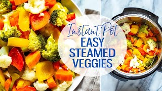 Instant Pot Steamed Veggies [upl. by Featherstone]