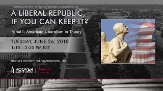 American Liberalism in Theory  Panel 1 [upl. by Mora]