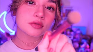 ASMR This WILL Give You TINGLES Doing Your Makeup LayeredMouth Sounds [upl. by Gard9]