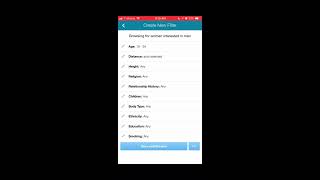 How to Adjust Search Settings on Zoosk iOS app [upl. by Goldsmith]