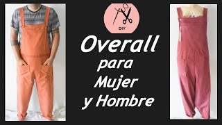 Como hacer Overall Facil Diy [upl. by Norry]