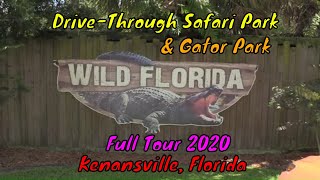 Wild Florida Safari Park Full Tour  Kenansville FL [upl. by Rehptosirhc]