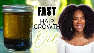 Fast Hair Growth Oil  Fenugreek Rosemary Amla Oil Blend [upl. by Ahsoyem]