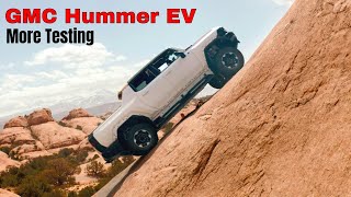 More Testing For The GMC Hummer EV Electric Truck [upl. by Domash]