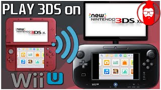 How to Stream n3DS to Wii U TV amp Gamepad  Touchscreen Support [upl. by Nallad]