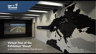 Virtual Tour of the Exhibition quotShoahquot at the AuschwitzBirkenau State Museum [upl. by Yreffoeg]