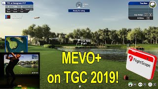 Flightscope Mevo Playing TGC 2019 Range amp Play w Putting Demo  FIRST LOOK [upl. by Bay]