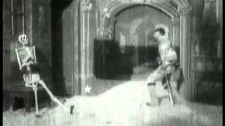 The Haunted Castle 1896 George Melies Silent Film [upl. by Andromada]