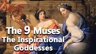 Muses The 9 Inspirational Goddesses of Greek Mythology  Mythology Dictionary  See U in History [upl. by Llovera]