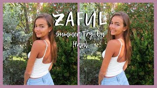 HUGE ZAFUL TRYON SPRINGSUMMER CLOTHING HAUL [upl. by Kciredohr]