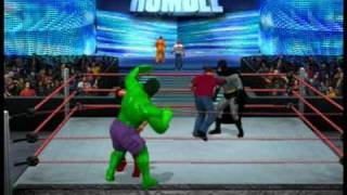 SVR 2011 30CAW ROYAL RUMBLE MATCH 12 [upl. by Atoiganap]