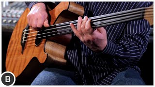 Svoboda Fretless Acoustic Bass [upl. by Nahpos]