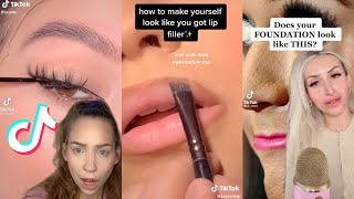 Crazy MAKEUP HACKS  Beauty Hacks TikTok Compilation ✨ [upl. by Alidis760]