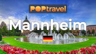 Walking in MANNHEIM  Germany 🇩🇪 4K 60fps UHD [upl. by Ricoriki]