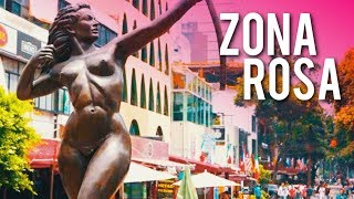 Mexico Citys Vibrant Nightlife amp Gay Spot  TOUR of Zona Rosa [upl. by Eceerehs135]