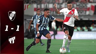 River 1  Atlético Tucumán 1 RESUMEN COMPLETO [upl. by Aynwat921]