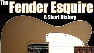 The Fender Esquire A Short History [upl. by Octavia]