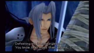 Kingdom Hearts II  Sephiroth Battle [upl. by Chilcote]