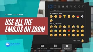 Use ALL EMOJIS on Zoom Zoom Update 563 on April 19 2021 [upl. by Rambow]