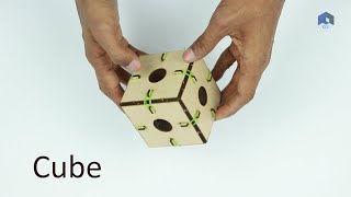 Cube  Explore Geometry with Polyhedron [upl. by Leerzej768]