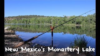 How To Trout Fish New Mexicos Monastery Lake [upl. by Munt]