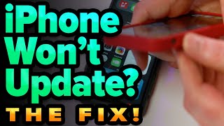 iPhone Not Updating Heres The Real Fix [upl. by Sobel]