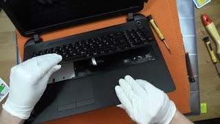 Toshiba Laptop Replace Keyboard Satellite C Series C50 C55 D [upl. by Sutton]