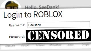 GIVING OUT MY ROBLOX PASSWORD [upl. by Ellicul]