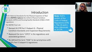 HCV Utilization Webinar NSPIRE for HCV [upl. by Lory849]