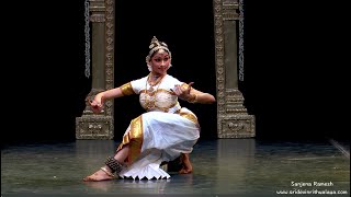 Sharada Kouthuvam by Sanjena Ramesh  Sridevi Nrithyalaya  Bharathanatyam Dance [upl. by Haim364]